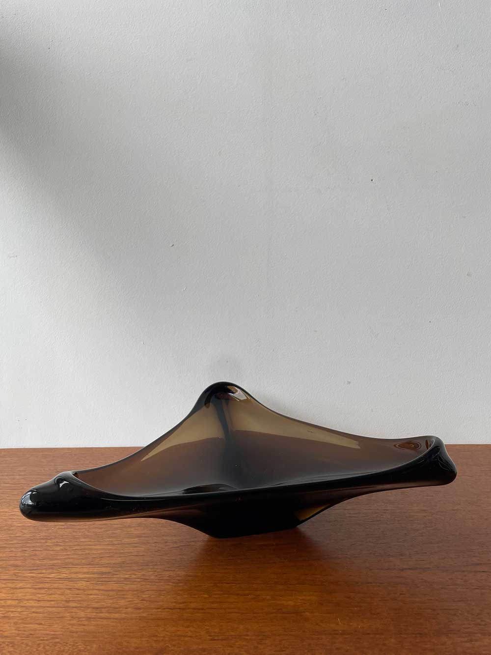 mid century modern glass bowl - Image 2